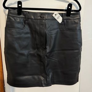 NWT Express Leather Skirt